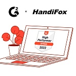 HandiFox has been awarded a High Performer Badge in G2's Inventory Control Spring 2022 Grid Reports®